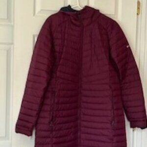 Columbia winter coat with silver omni-heat lining